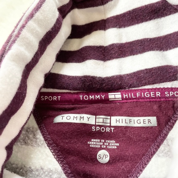 Tommy Hilfiger Cowl Neck Athletic Sweatshirt - Picture 7 of 7